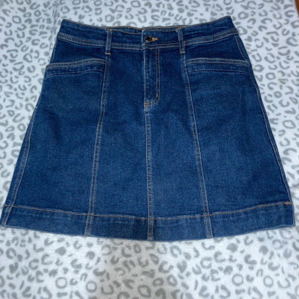 Denim Blue Women's Skirt